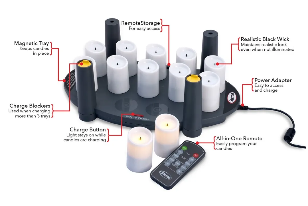 Sterno 60338 Charging Tray