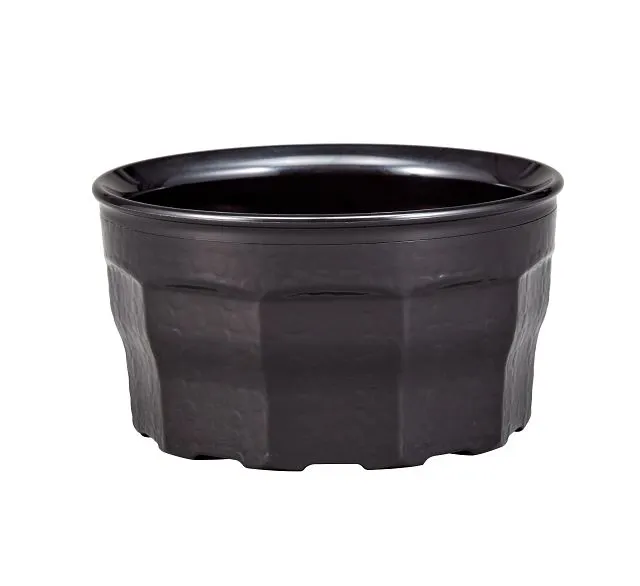 Cambro MDSLB9110 Plastic Bowl, 9 Oz, 4-3/8" Dia x 2-2/5" H, Black Polypropylene, Dishwasher Safe