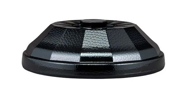 Cambro MDSLSD9110 Dome Cover, Fits 9" Plate, 10-1/4" Ø x 3-1/4" H, Black Polypropylene, NSF Certified