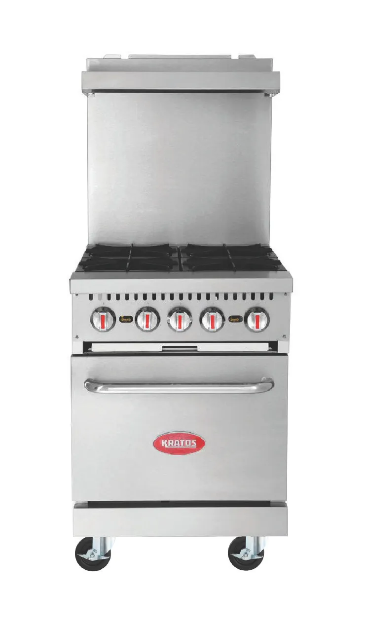Hubert 133438 Gas 24" Restaurant Range