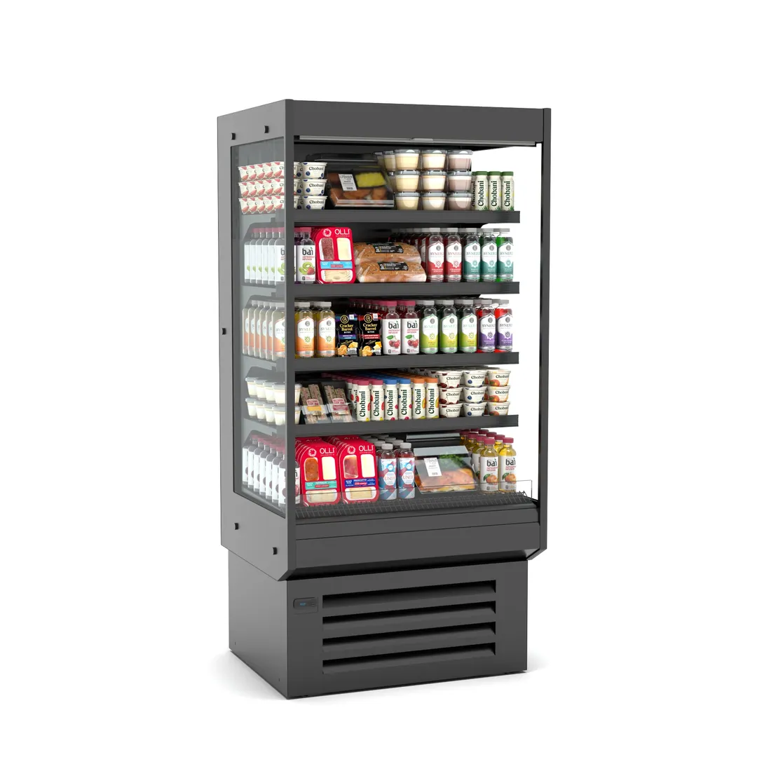 Hussmann S5S3S Evolve Open Refrigerated Display Merchandiser, Self-Contained, R-290 Refrigerant