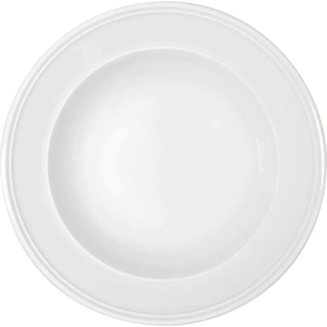 Libbey 628192512000000 Round China Plate, 9.875" Diameter Porcelain, Rim Finish - Case