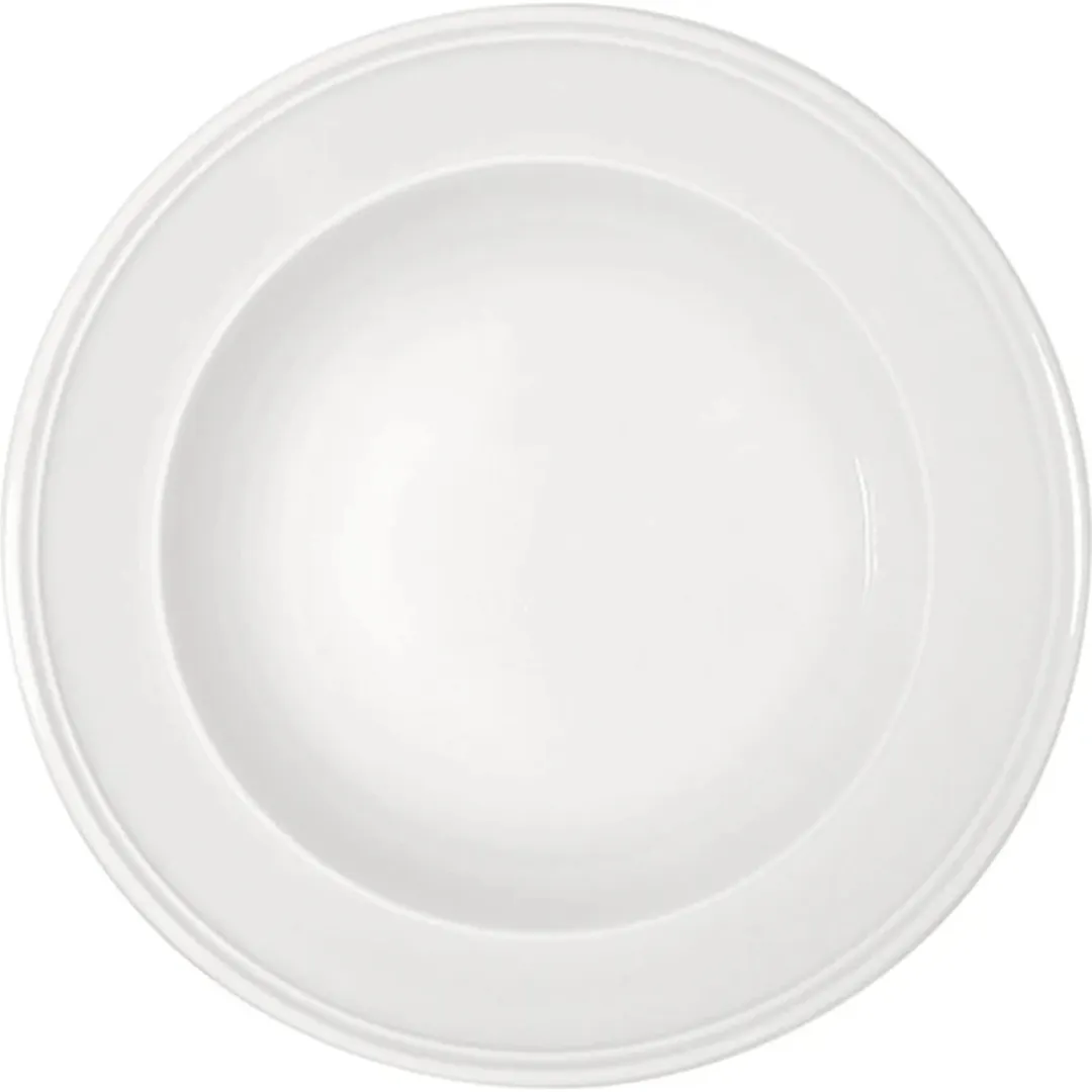 Libbey 628192912000000 China Plate – 11-3/8" Round Porcelain Dinnerware, Steep Rim, Sold Per Case