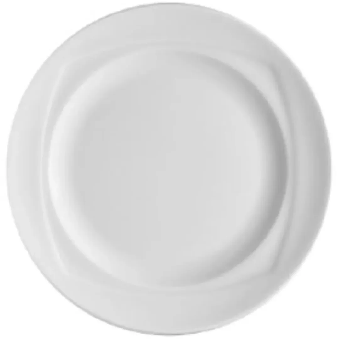 Libbey 647002812000000 Charisma Round China Plate, 11" Diameter Porcelain Dinnerware – 1/Case
