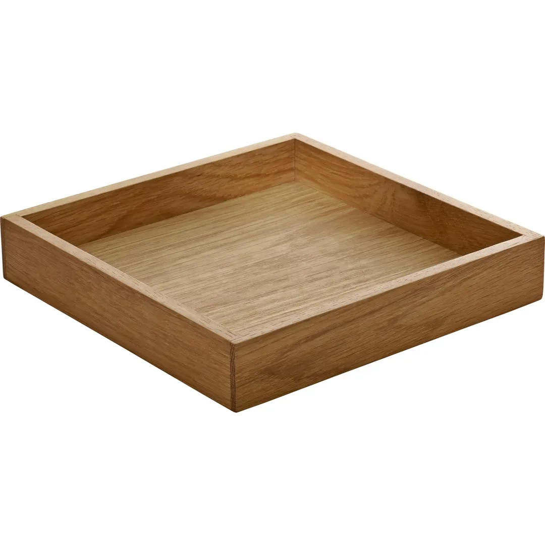 Playground 741890091000000 Ananti Stand, 7"-1/8" Square Oak Risers Tabletops - 1/Case
