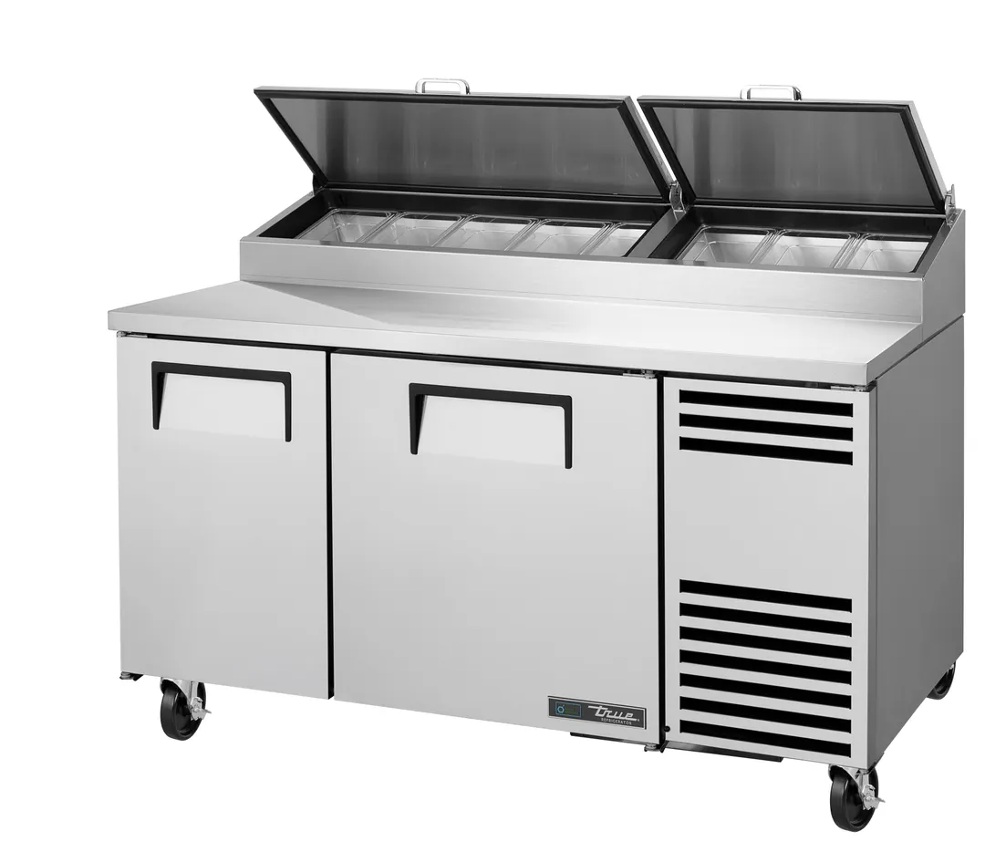 True TPP-AT-60-HC~HGTP Pizza Prep Table Refrigerated Counter