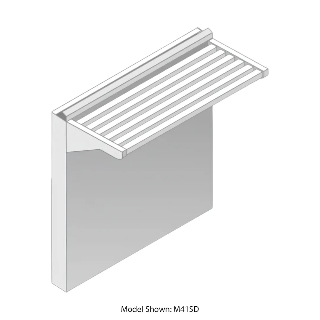 Garland US Range M51SD Master Series Single High Shelf, 22-1/2" H, 51" W