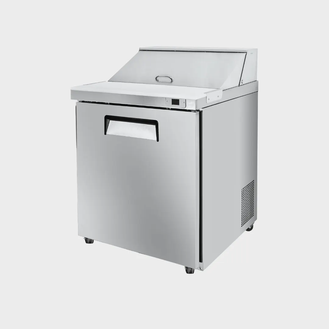 Hurakan HKN-SPMT28R1S Mega Top Sandwich / Salad Unit Refrigerated Counter