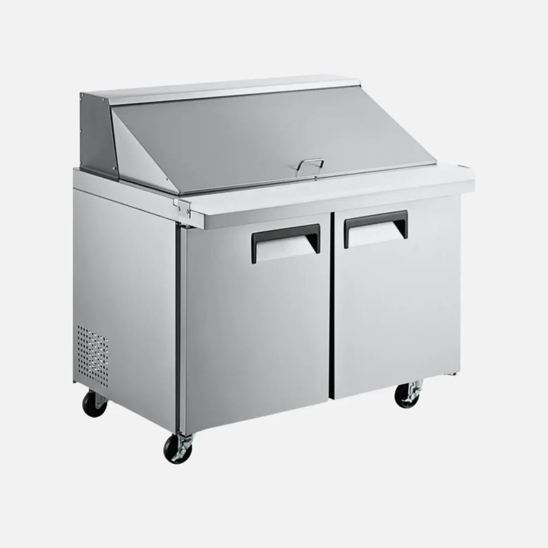 Hurakan HKN-SPMT36R2C Mega Top Sandwich / Salad Unit Refrigerated Counter