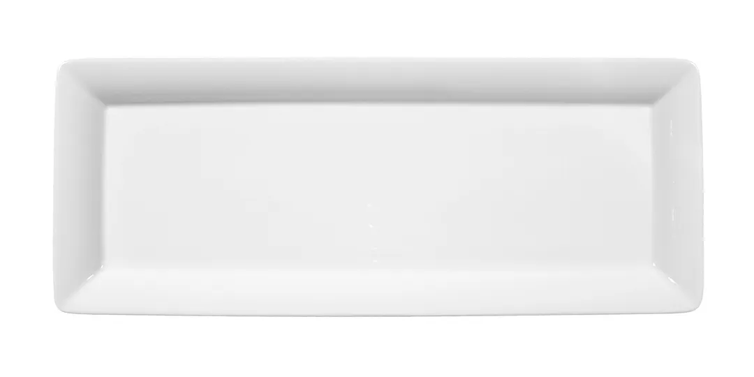 Seltmann 001-590505 Rectangular Porcelain Platter 13.78" x 5.51" Buffet Uni Elegant Dinnerware Tray