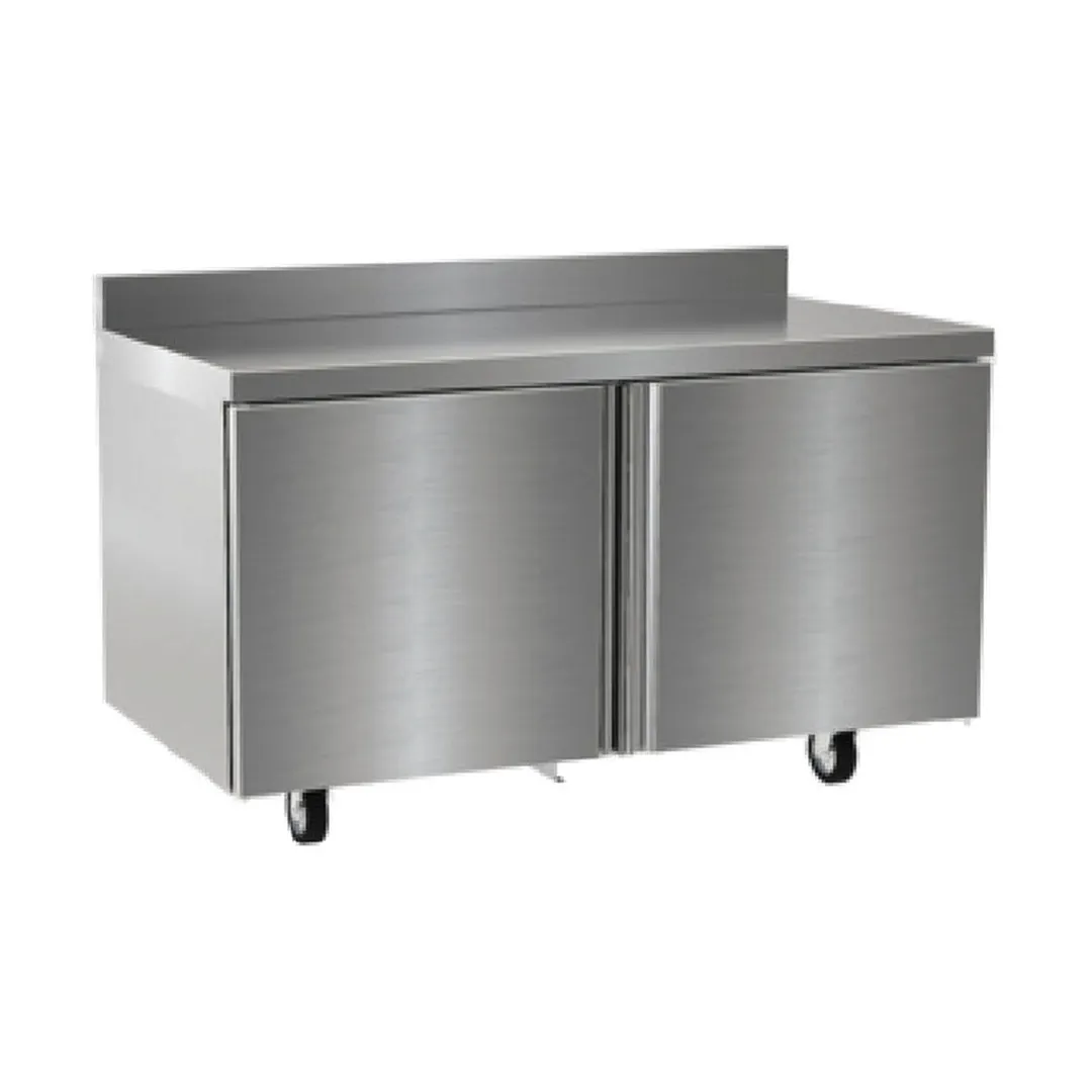 Delfield ST4464NP 64" 2-Section Worktop Refrigerator w/ 2 Doors, Front Breathing, 19.6 cu. ft.