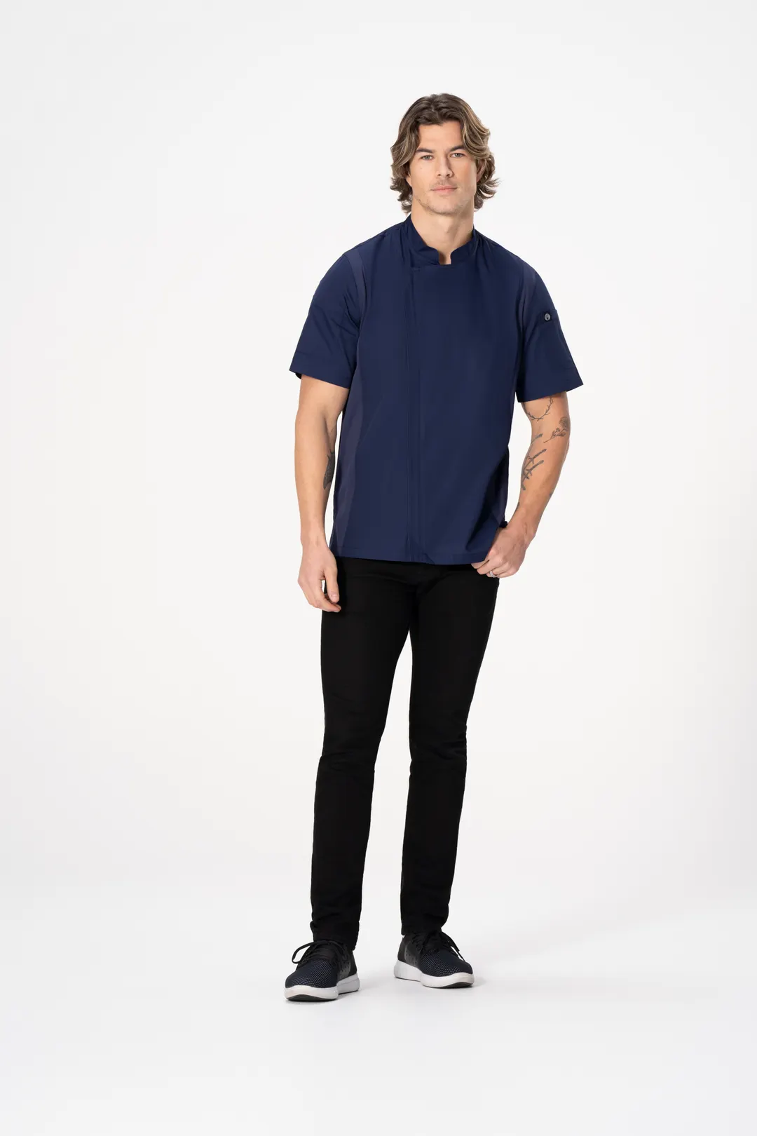 Chef Works BCSZ009-NAV-5XL Chef's Coat