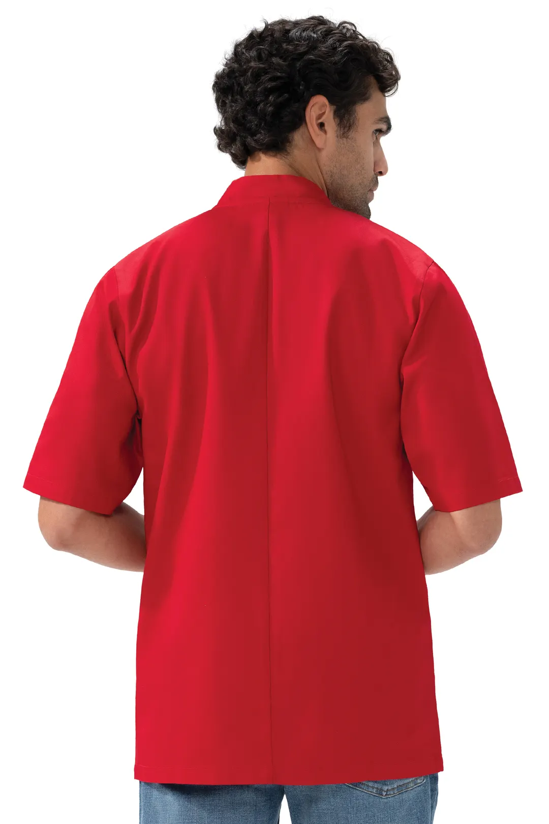 Chef Works PCSS-RED-4XL Chef's Coat