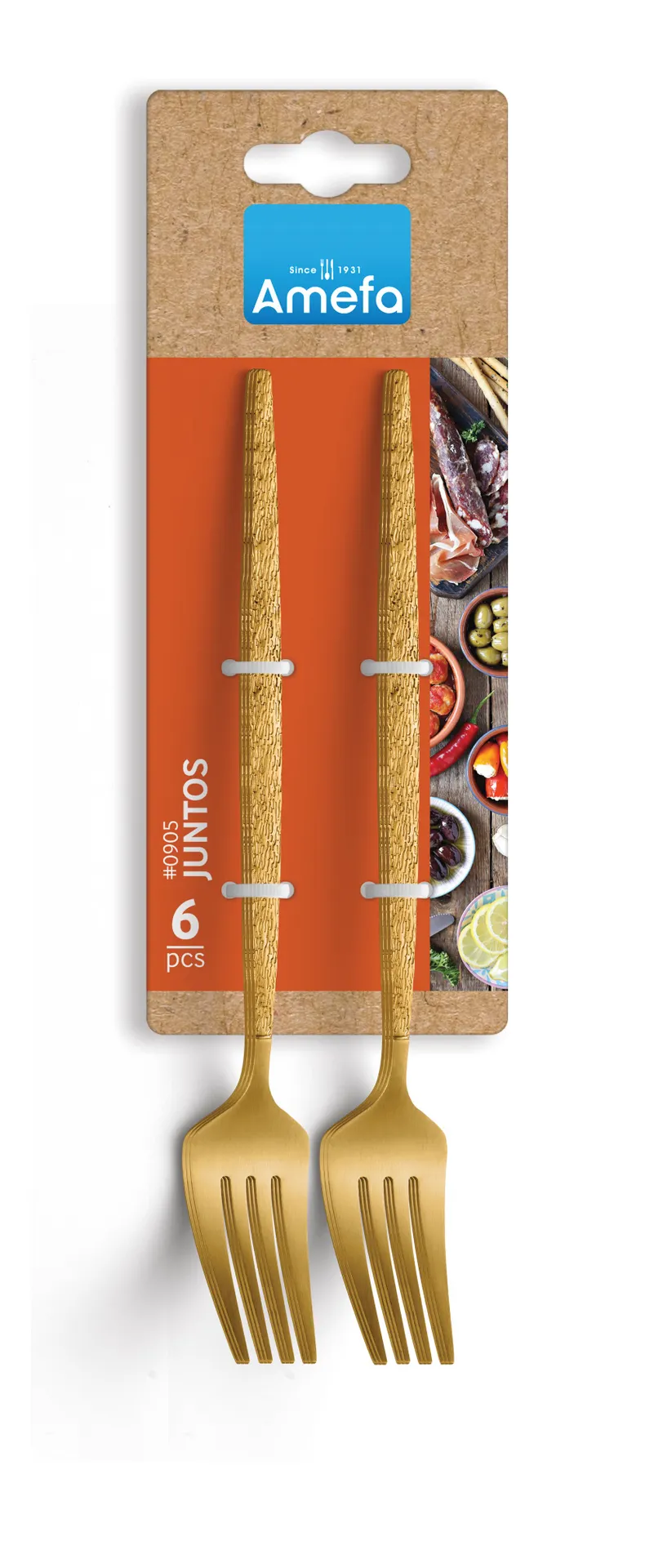 Frieling USA 0905AUHCAMAT6 Cocktail Oyster Fork