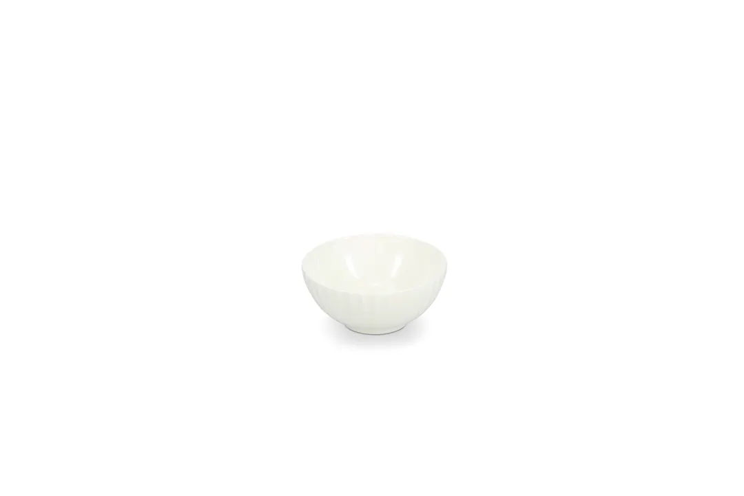 Mikasa 5350042 - MH Bloom 17oz White Vegan Bone China Bowl, 5.51"W x 5.51"D x 2.36"H