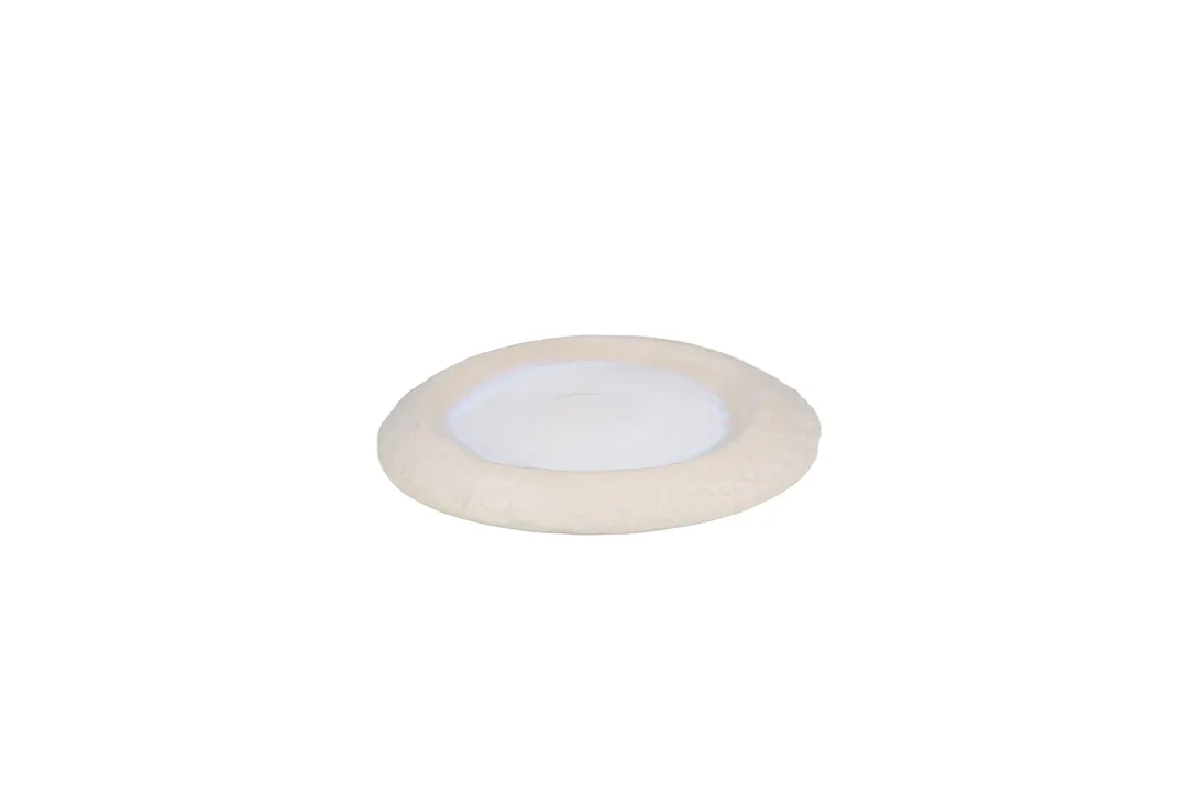 ONIS 5350121 - ECOMADE Icon Pearl Deep Plate, 10.63"W x 10.63"D x 1.38"H, Porcelain