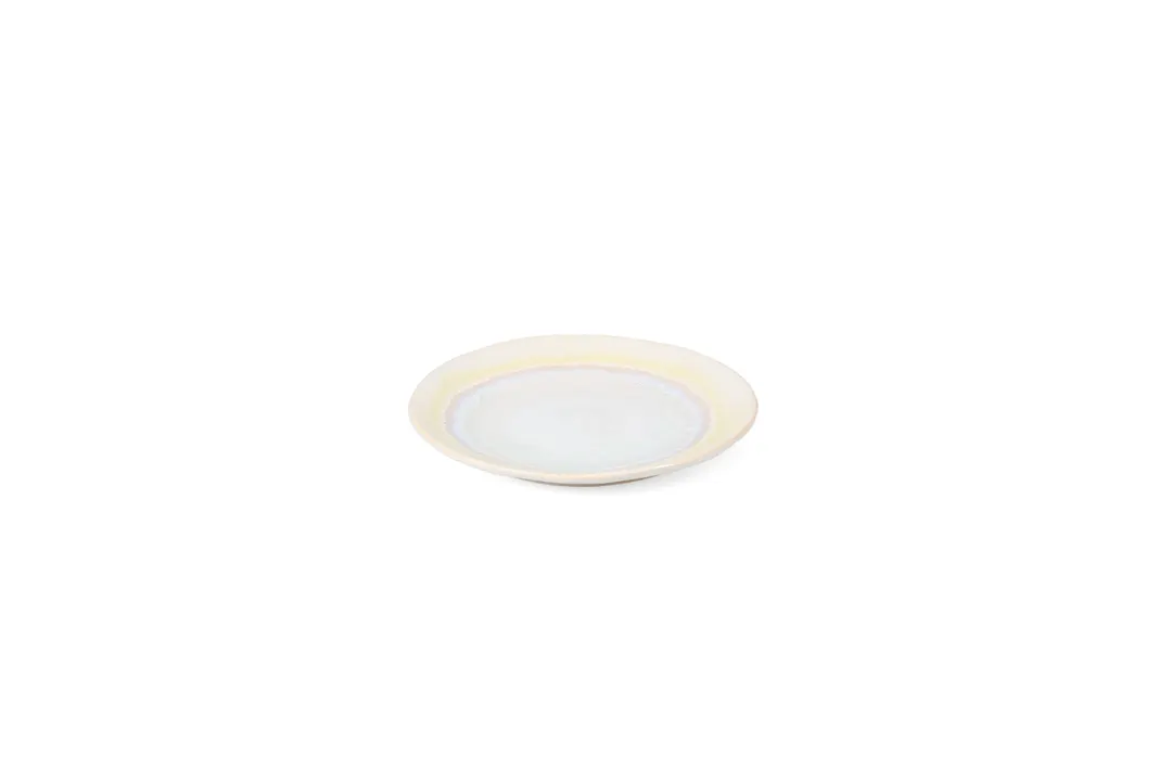 Mikasa 5350806 ECOMADE Moya Glow Plate, 8.27" W x 8.27" D x 0.79" H, Porcelain, Elegant Glow Finish