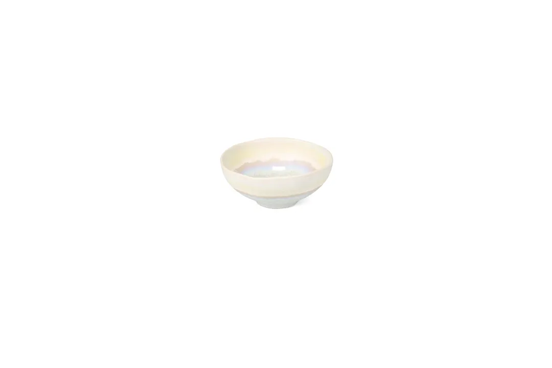 Mikasa 5351033 ECOMADE Moya Glow Bowl, 5.51"W x 5.51"D x 2.36"H, Porcelain, China Dinnerware