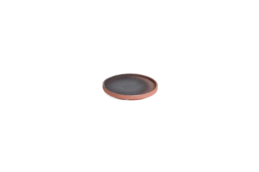 Mikasa 5351291 China Plate – 5.91" Round Porcelain Ash Finish Plate, 5.91" Diameter, 0.79" Height