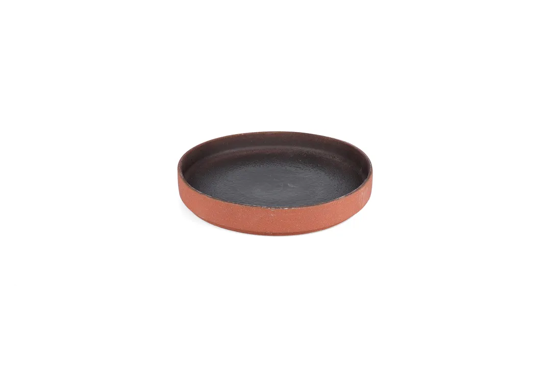 Mikasa 5351354 ECOMADE Fero Ash Bowl, 8.46"W x 8.46"D x 1.57"H, 9-16 oz, Porcelain, Ash Finish