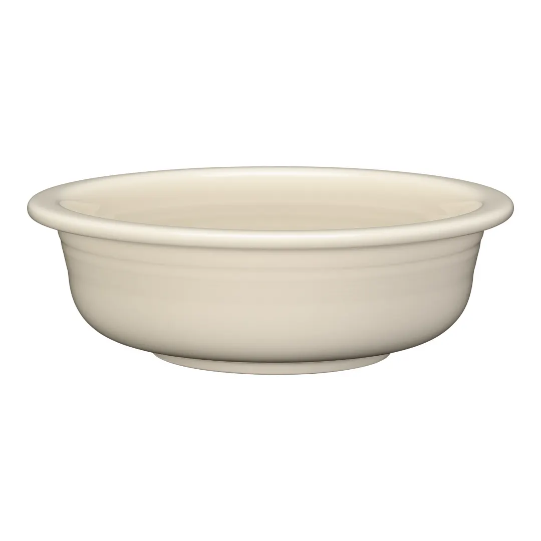 Steelite HL471350 - 1.25 Qt 8" x 2.75" Round Fiesta Linen China Bowl, Oven Safe 425°F - 4/Case