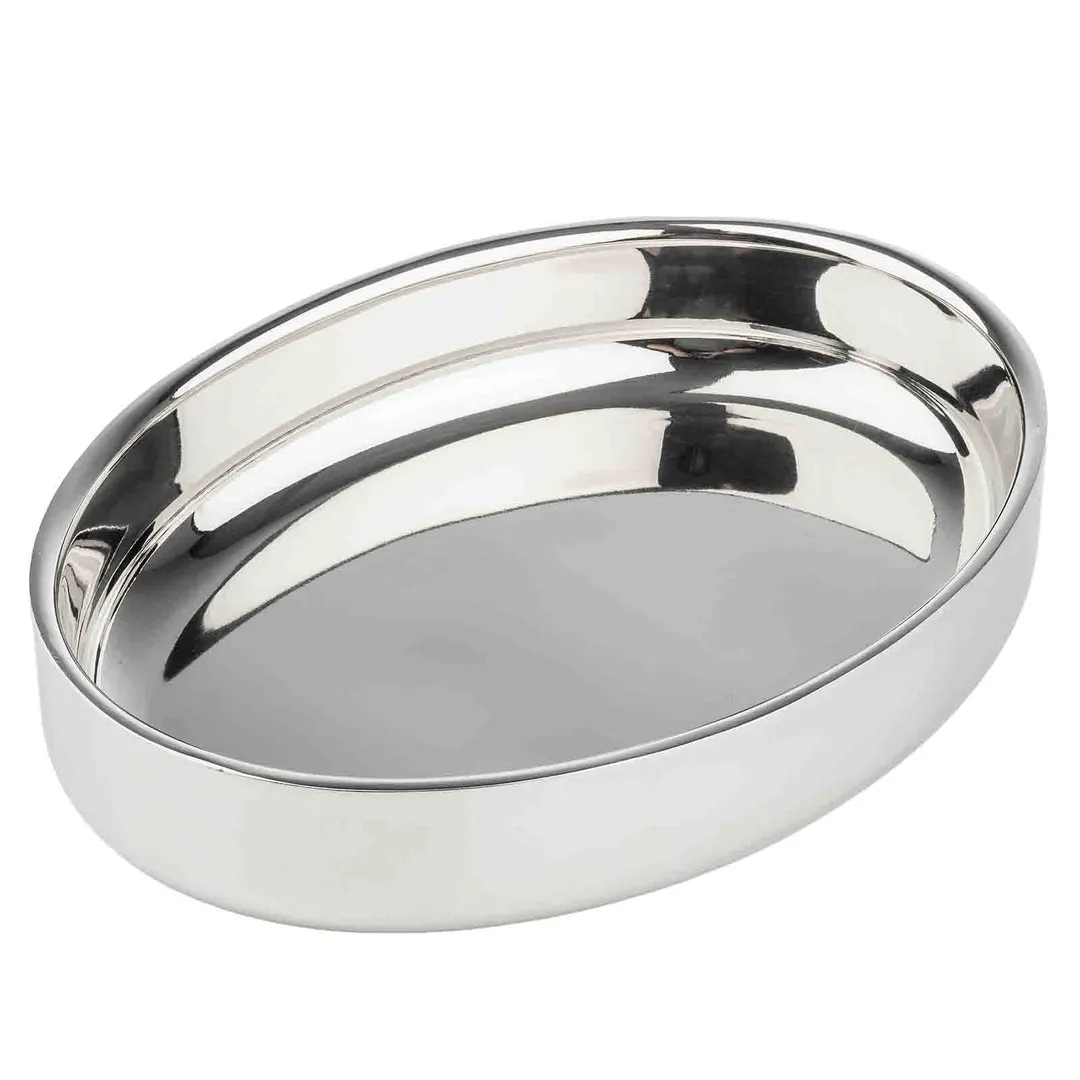TableCraft Products 13427 Metal Salad Pasta Serving Bowl