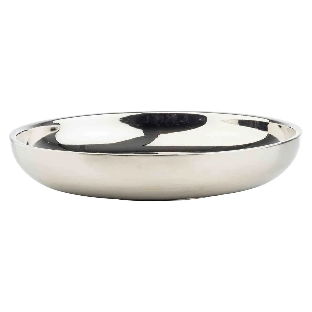 TableCraft Products 13431 Metal Salad Pasta Serving Bowl