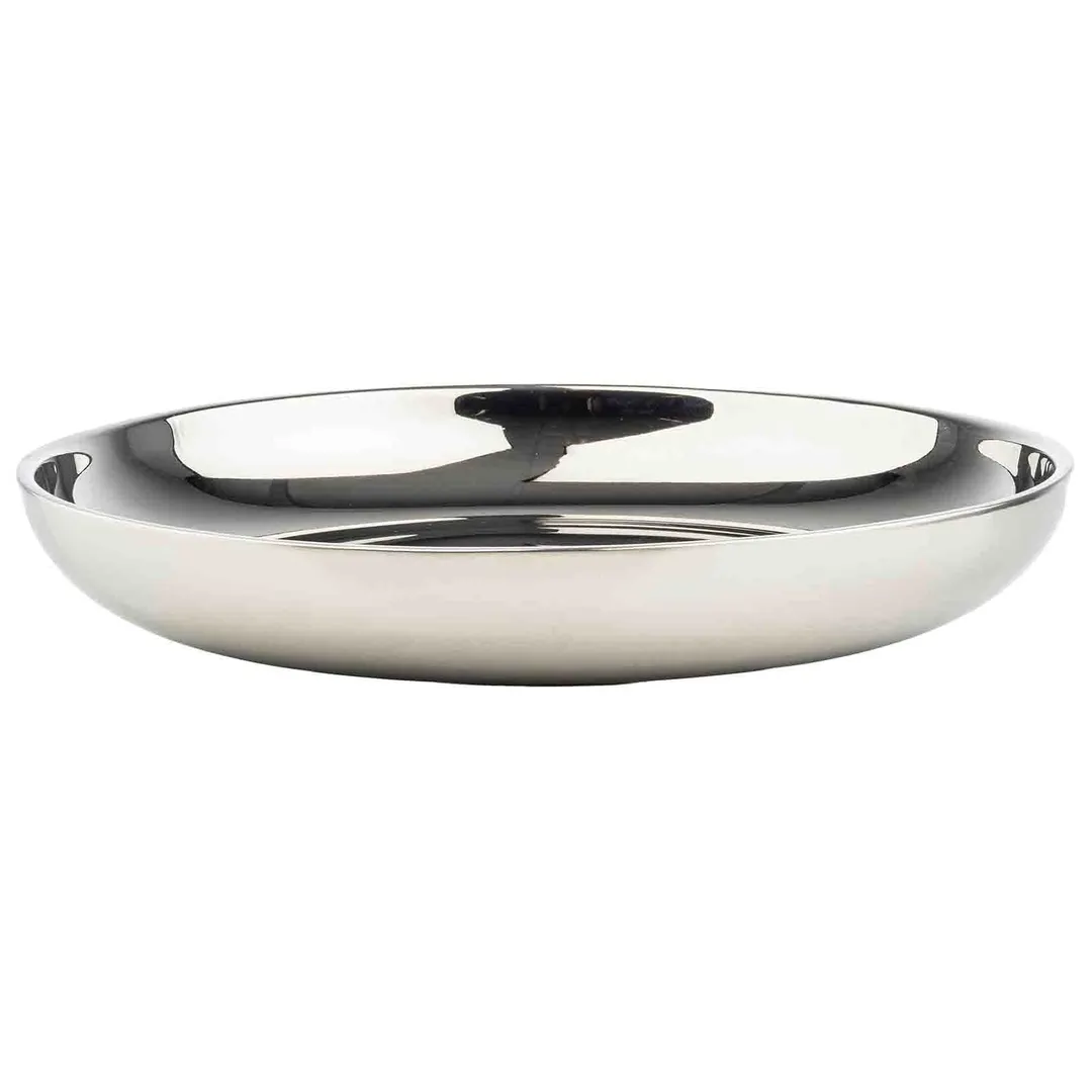 TableCraft Products 13432 Metal Salad Pasta Serving Bowl