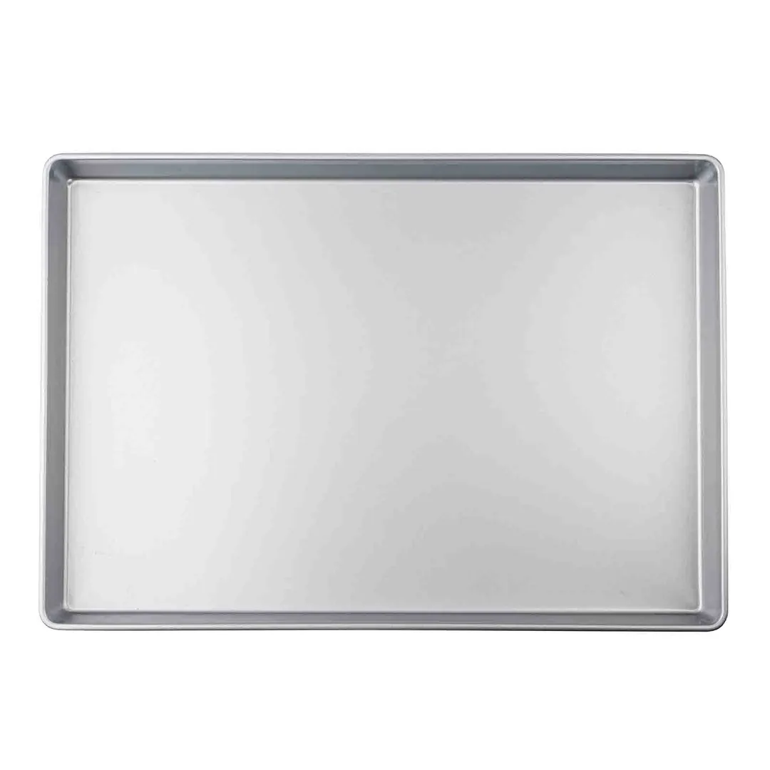 TableCraft 13529 Cake Pan – 23.5" x 15.75" Rectangular Aluminized Steel Slab Pan