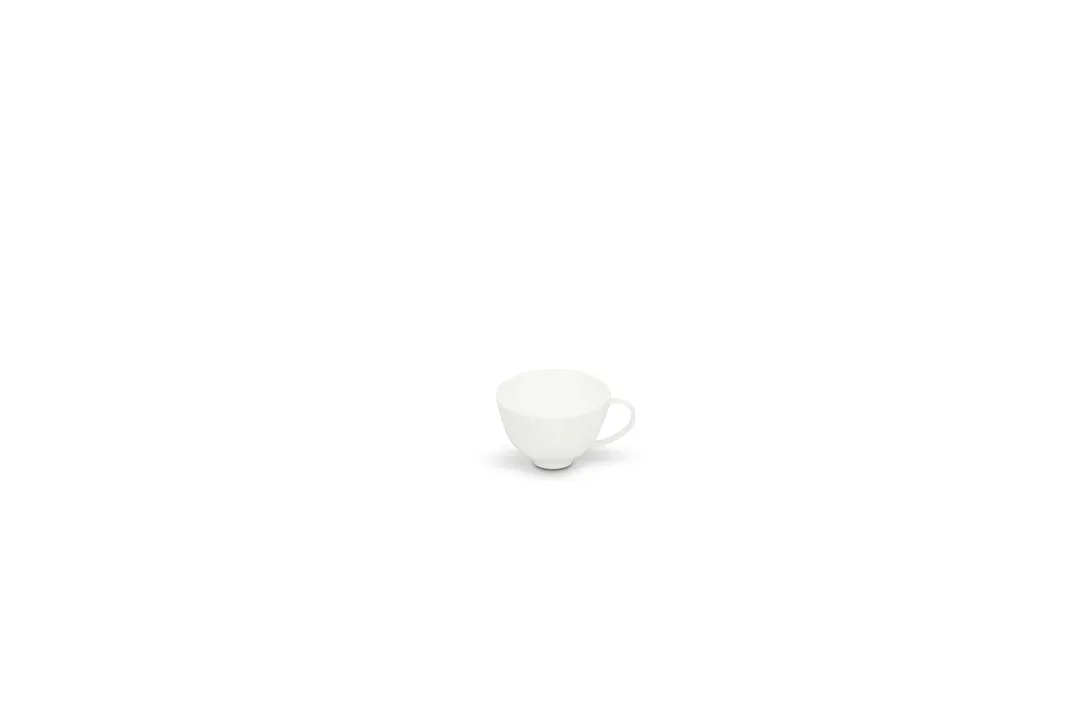 Mikasa 5350196 - MH Bloom Cup Dispenser, 3.9oz, 3.54"W x 2.95"D x 1.97"H, White Vegan Bone China