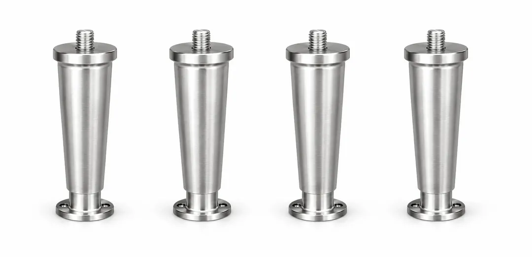 Vulcan CNTLEGS 4INCH Leg, 4" Stainless Steel Legs for Countertop Equipment Mounting Support