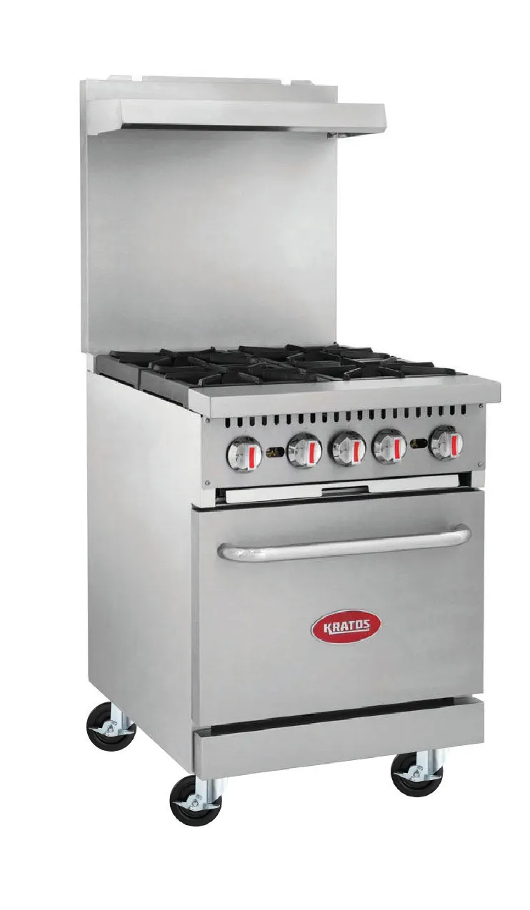 Hubert 129332 Gas 24" Restaurant Range