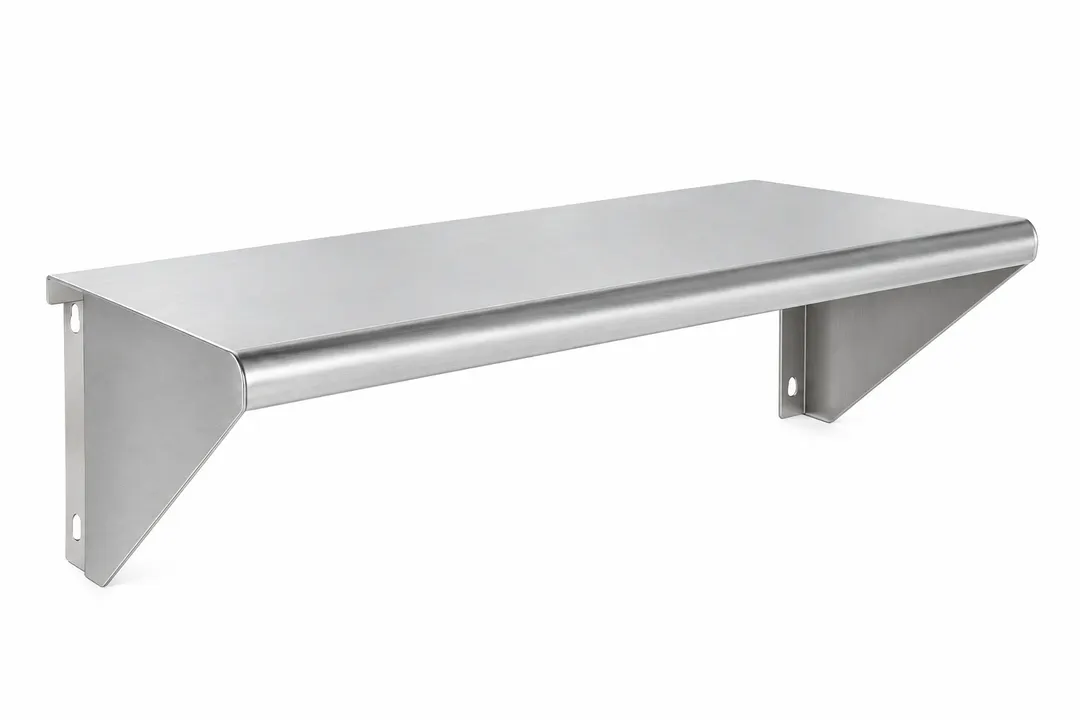 Vulcan PLTRAIL-ACB25 Plate Shelf, Plate Rail, 25" Wide x 10-5/8" Deep, Stainless Steel Finish