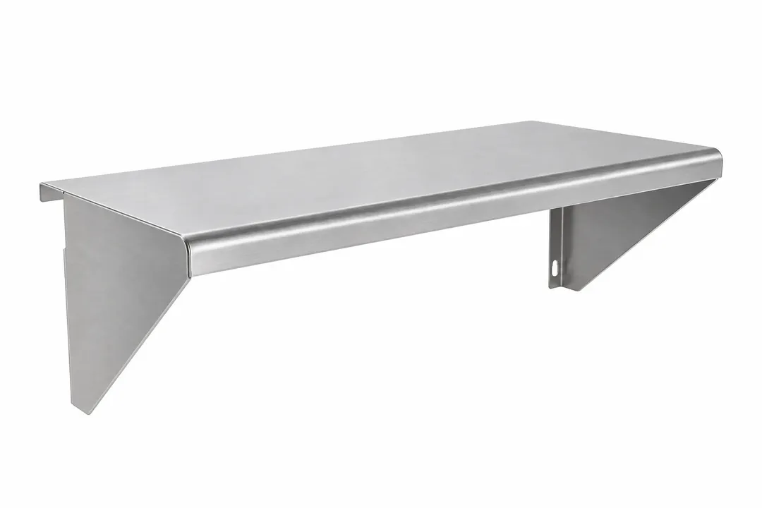 Vulcan PLTRAIL-CG24 Plate Shelf, Plate Rail, 24" Wide x 10-5/8" Deep, Stainless Steel Construction