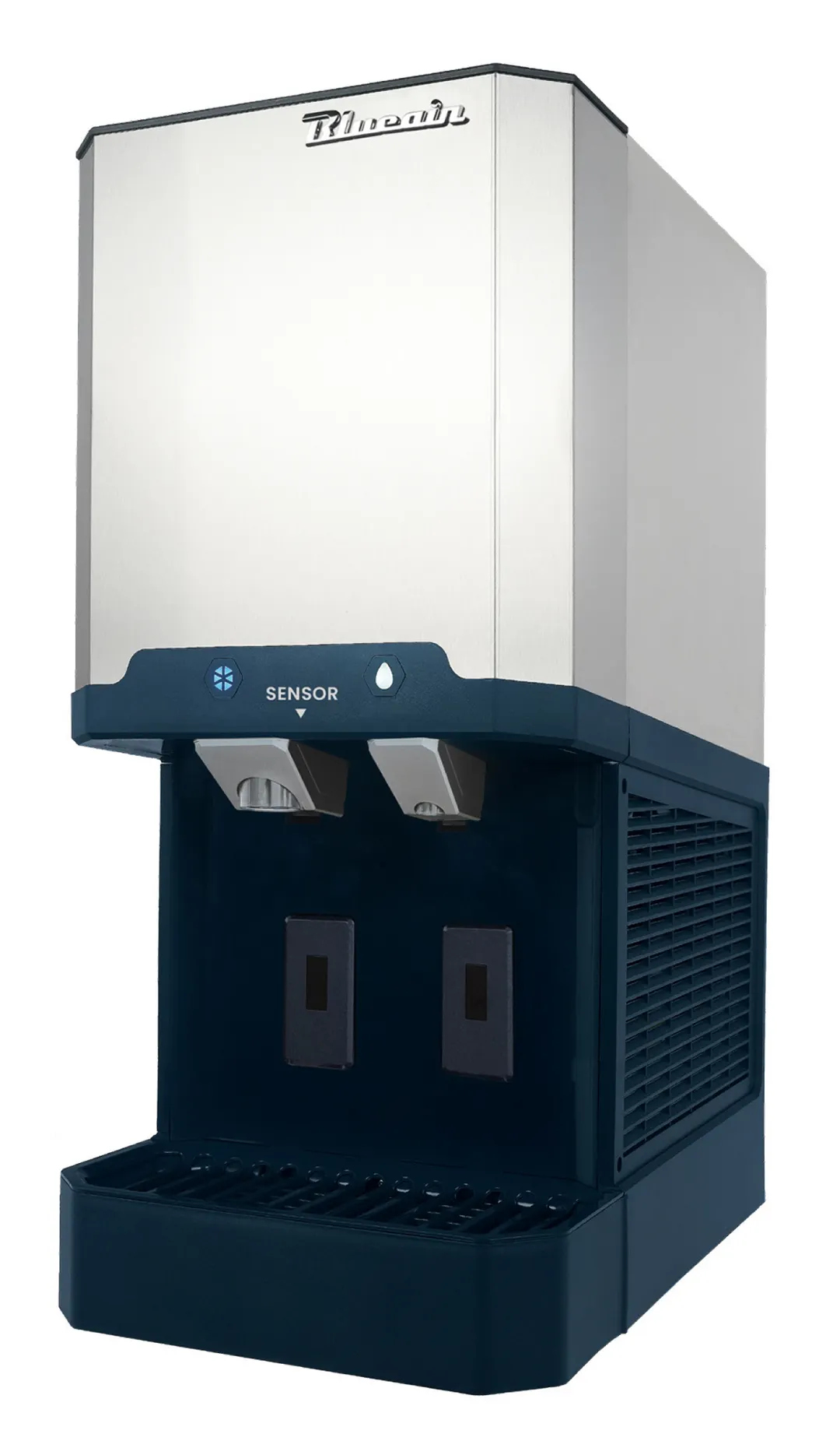 Blue Air BLDN-280A-OS Ice & Water Dispenser 16"x24"x35", Nugget Ice 282 lb/24h, 10 lb Bin, 115V