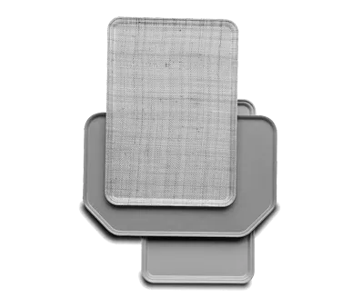 Cambro 3253309 Metric Tray – 32.5cm x 53cm Fiberglass Tray, Wood, NSF Certified, Dishwasher Safe