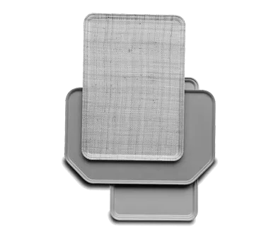 Cambro 3343123 Tray – 13" x 17", 33cm x 43cm, Rectangular Fiberglass, Amazon Blue