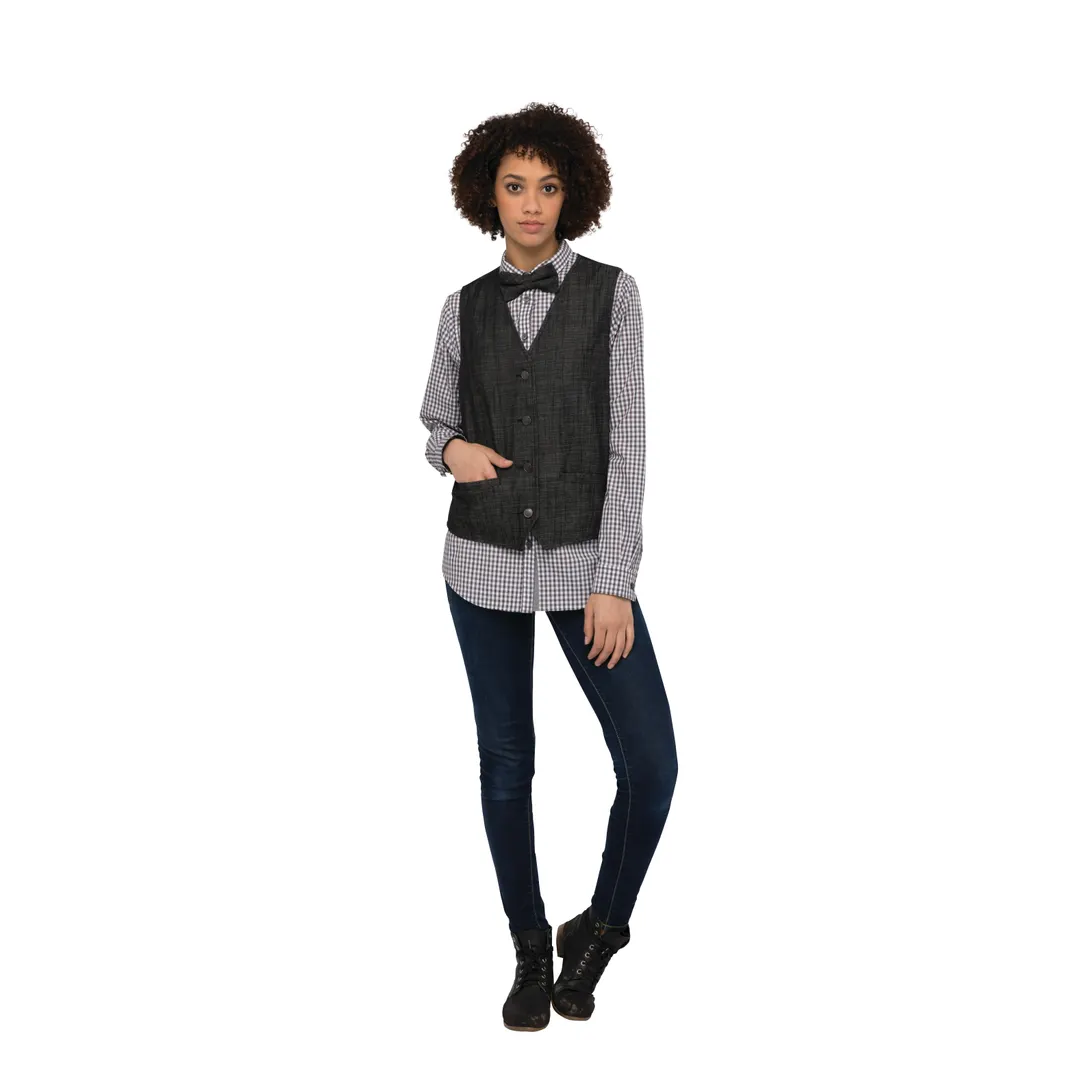 Chef Works VNN01W-BLK-S Vest