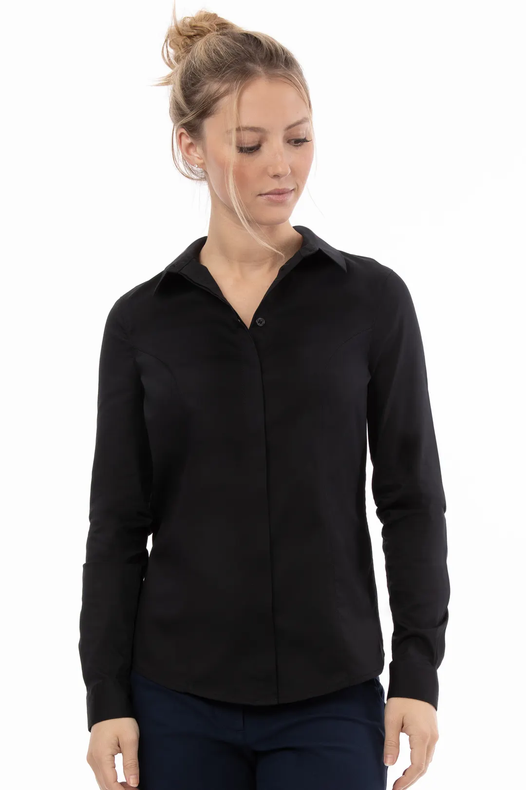 Chef Works W151-BLK-2XL Dress Shirt