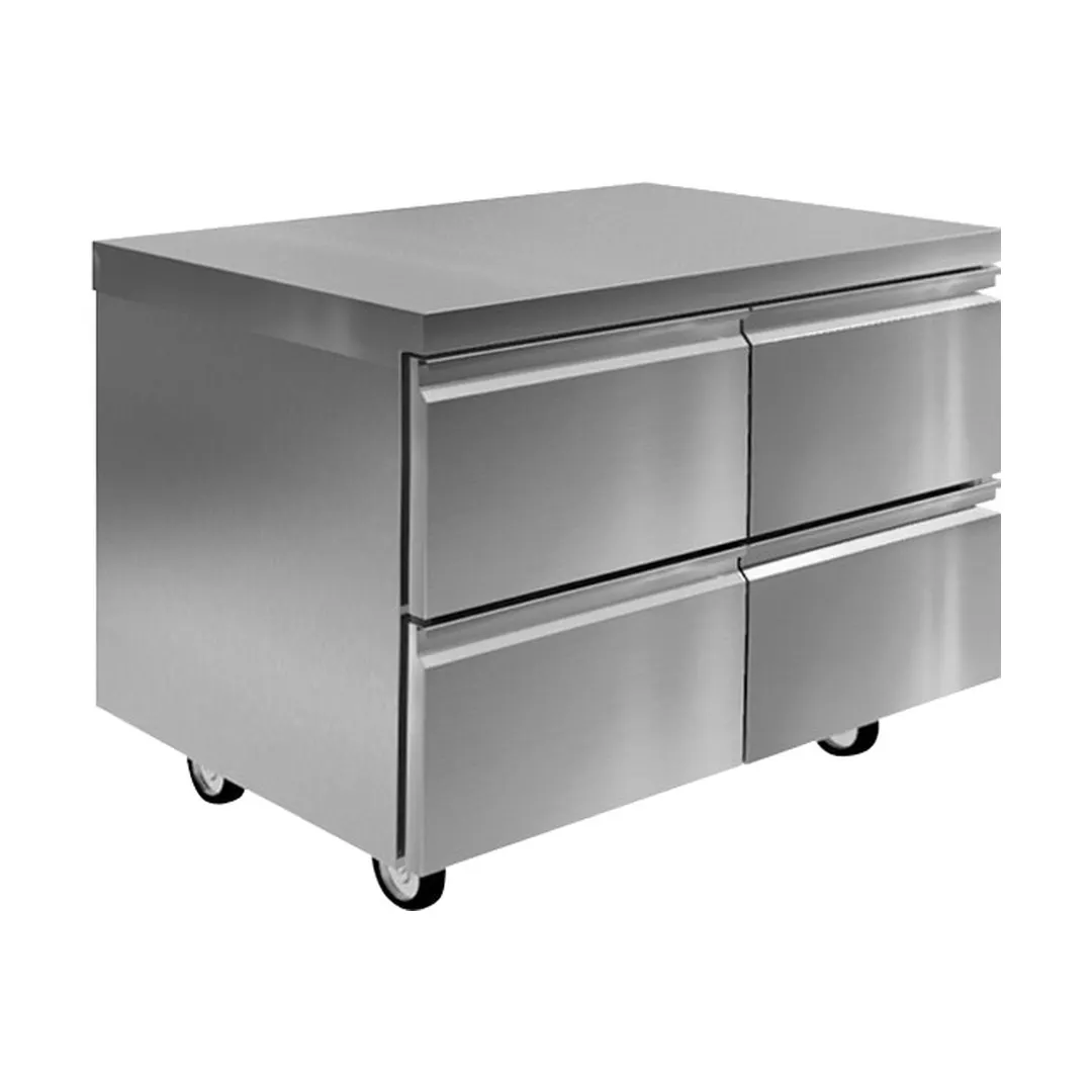 Delfield D4564NP 64" 4-Drawer Worktop Freezer, Stainless Steel Exterior, 0°F-5°F temp, 19.68 cu. ft.