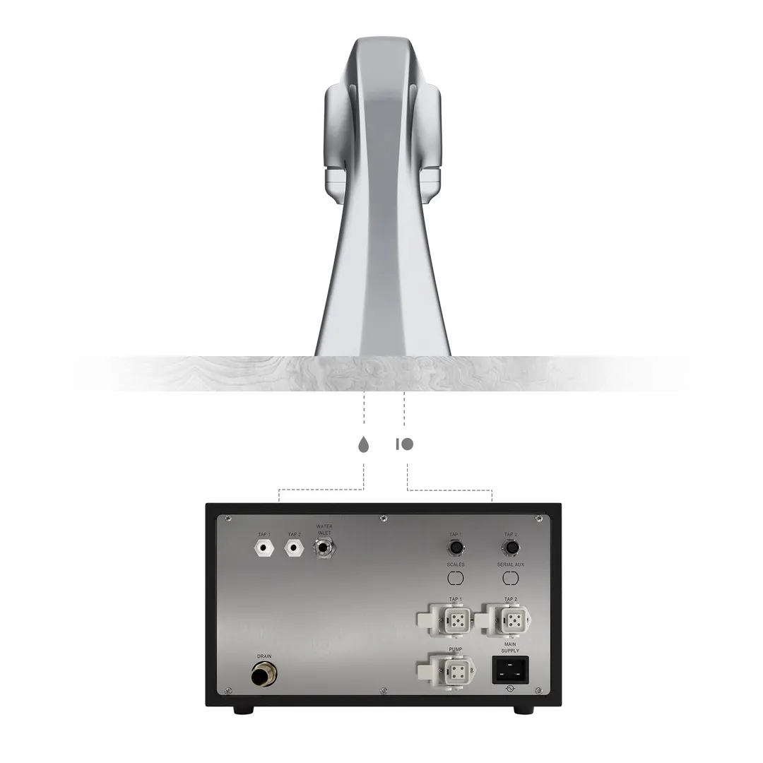 Modbar MODBAR AV 1 TAP 1 MODULE WITH SCALES In-Counter Espresso Cappuccino Machine