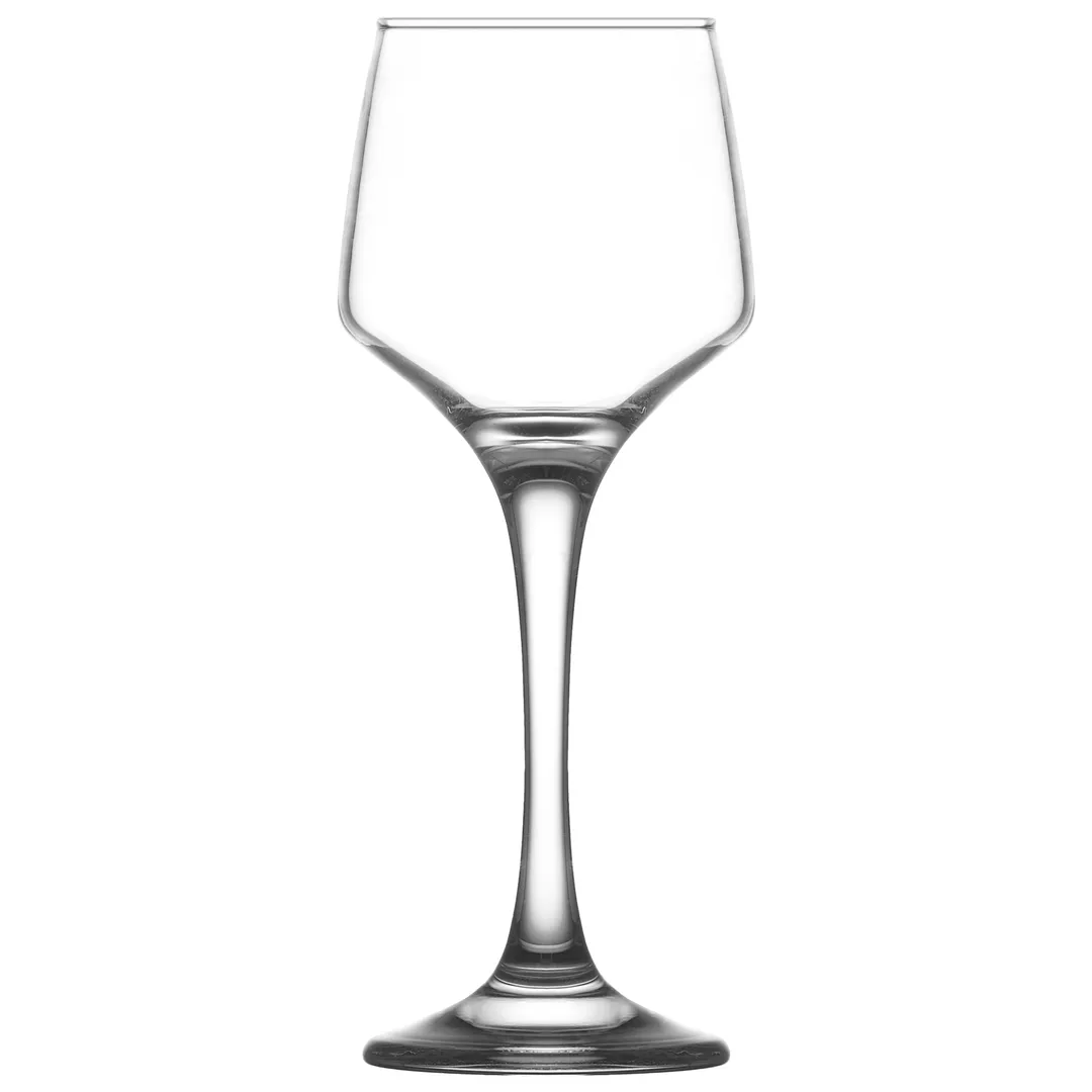 LAV HORECA LYN508 Lyon Liqueur Wine Glass, 2 3/4 oz, 5.5" H, 1.75" R, Soda Lime Fine Rim - 12/Case