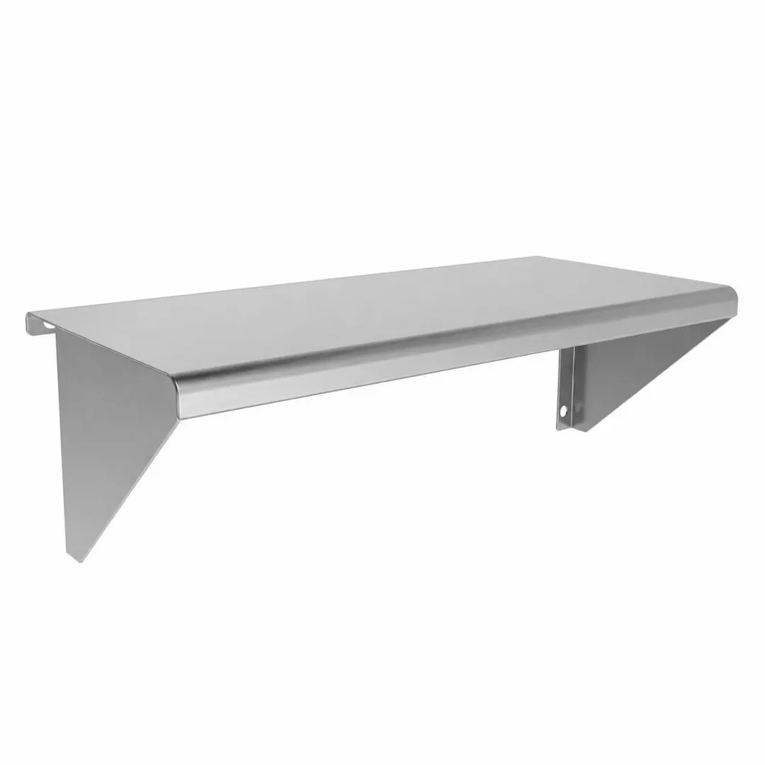 Vulcan PLTRAIL-ACB47 Plate Shelf, Plate Rail, 47" Wide x 10-5/8" Deep, Stainless Steel Finish