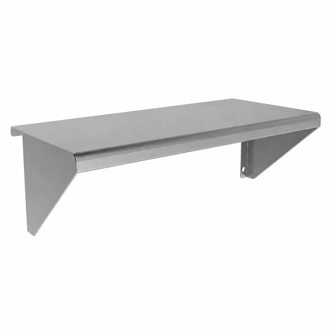 Vulcan PLTRAIL-ACB60 Plate Shelf, Plate Rail, 60" Wide x 10-5/8" Deep, Stainless Steel Finish
