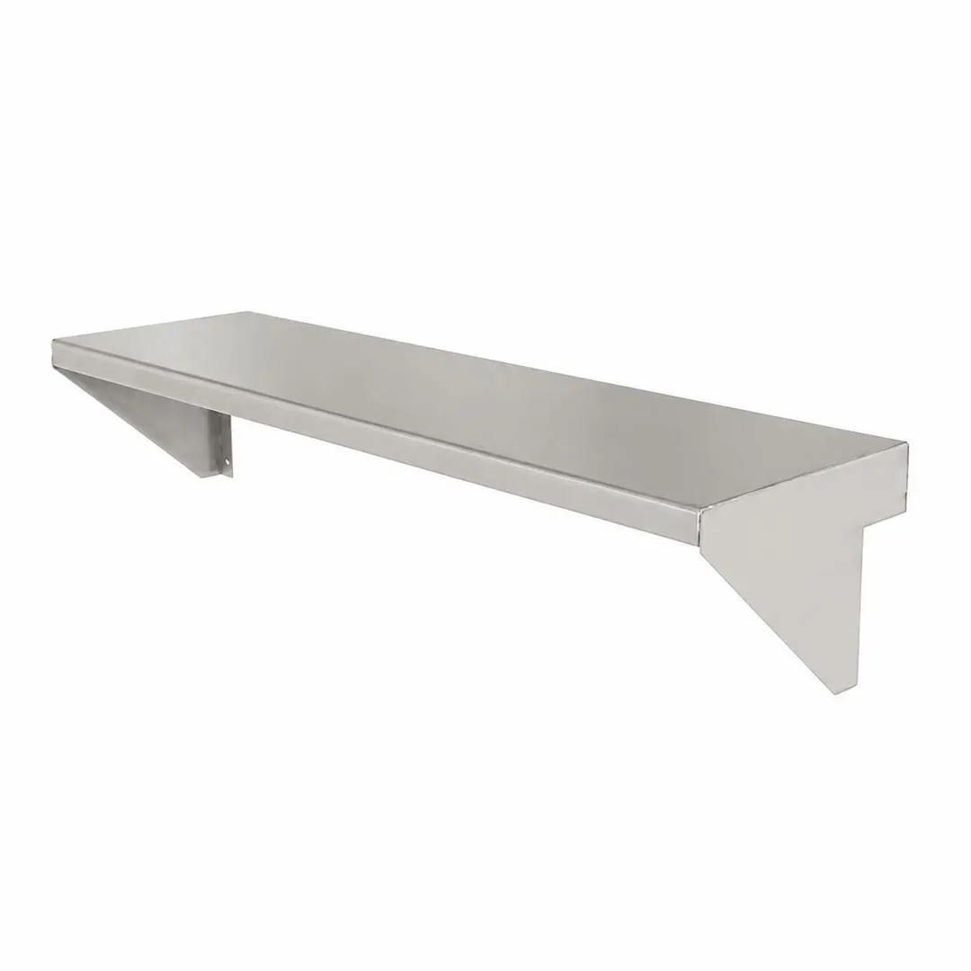 Vulcan PLTRAIL-AHP24 Plate Shelf, Plate Rail, 24" Wide, Stainless Steel, for Gas Hotplate Use