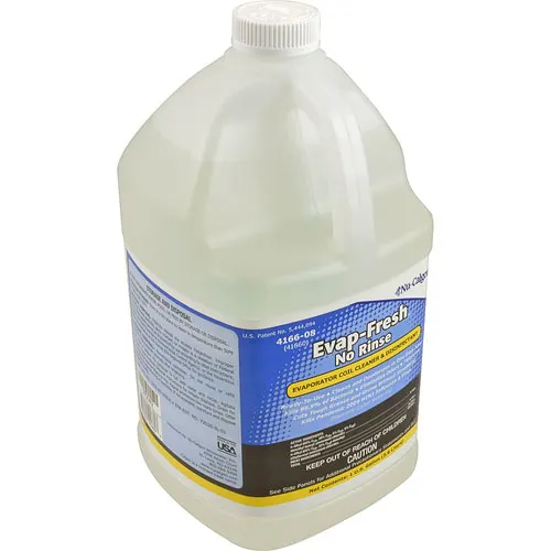 AllPoints 1431180 Evaporator Cleaner – Neutral Chemical, 1 Gallon, 8 oz Bottle, 500/Case