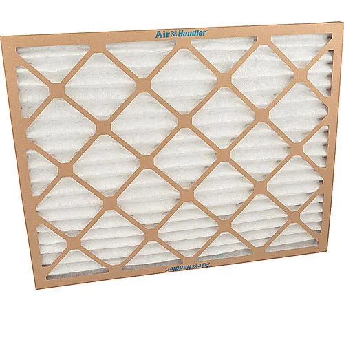 AllPoints 1241580 Air Cleaner Filter Kit – 20"H x 25"W x 1"D, MERV7, Polyester Frame, White, 1/Case