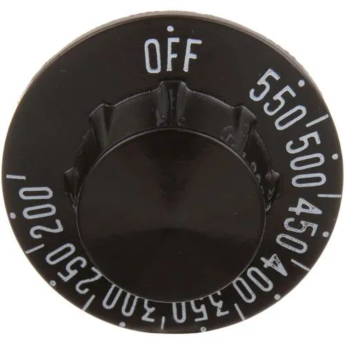 AllPoints 221640 Thermostat Knob, Off-550-200, 2-1/4" Dia
