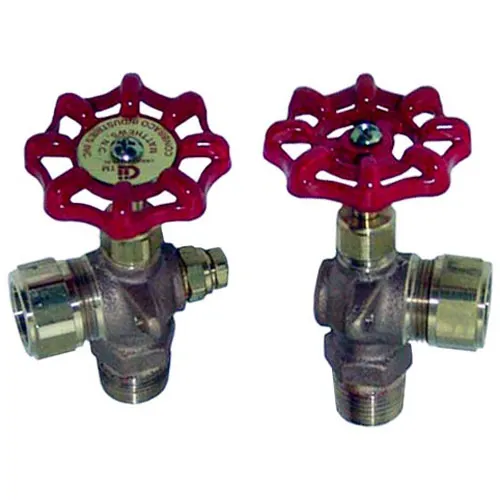 AllPoints 561167 Water Gauge Valve set, 1/2" x 5/8" OD