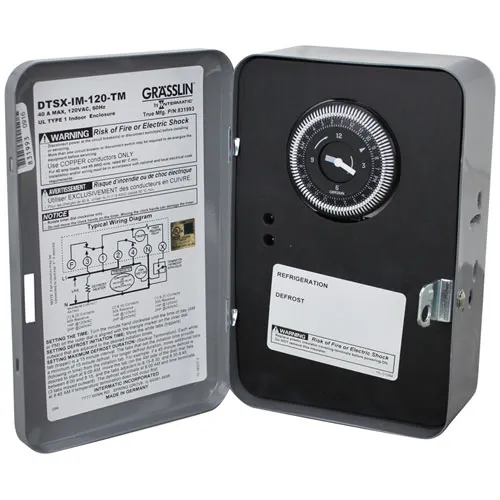 AllPoints 8009326 Digital Kitchen Timer, 120 Vac 60Hz 40A UL1 Defrost, Fits Gdm-12F T-49 T-72F